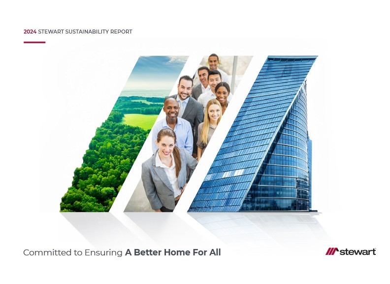 2024 Imagen de portada del Informe de Sostenibilidad de Stewart